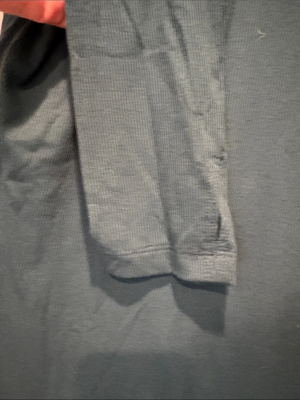 Old Navy - Girls ultralite. long sleeve ribbed t-shirt. Size XXL (18) Green teal